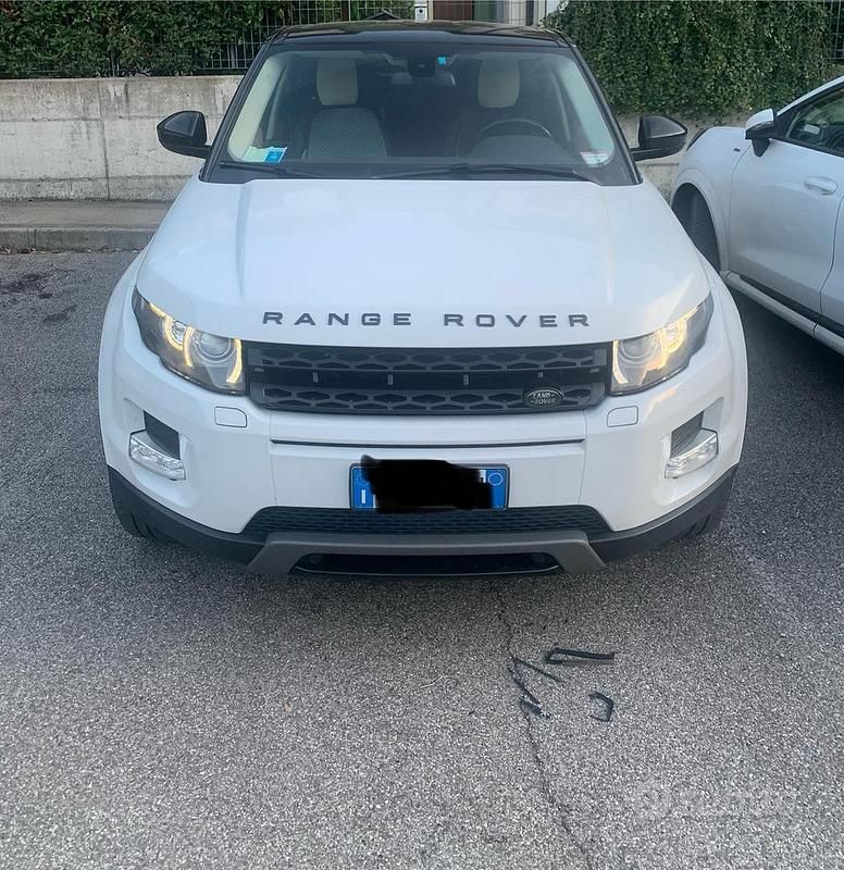 Usata Land Rover Range Rover evoque 2014 Bianco Berlina