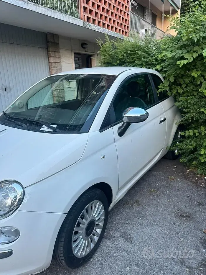 Usata Fiat 500 69 CV (50 kW) 2014 Bianco Berlina
