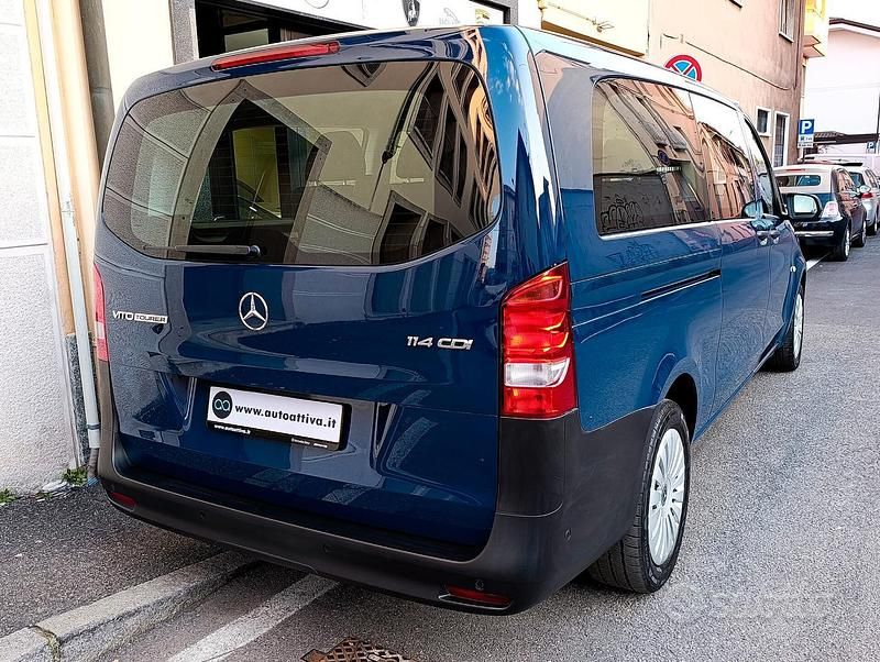 Usata Mercedes Vito 136 CV (100 kW) 2021 Blu Furgone