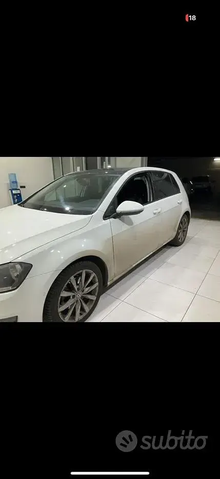 Usata VW Golf VII 150 CV (110 kW) 2014 Nero Berlina