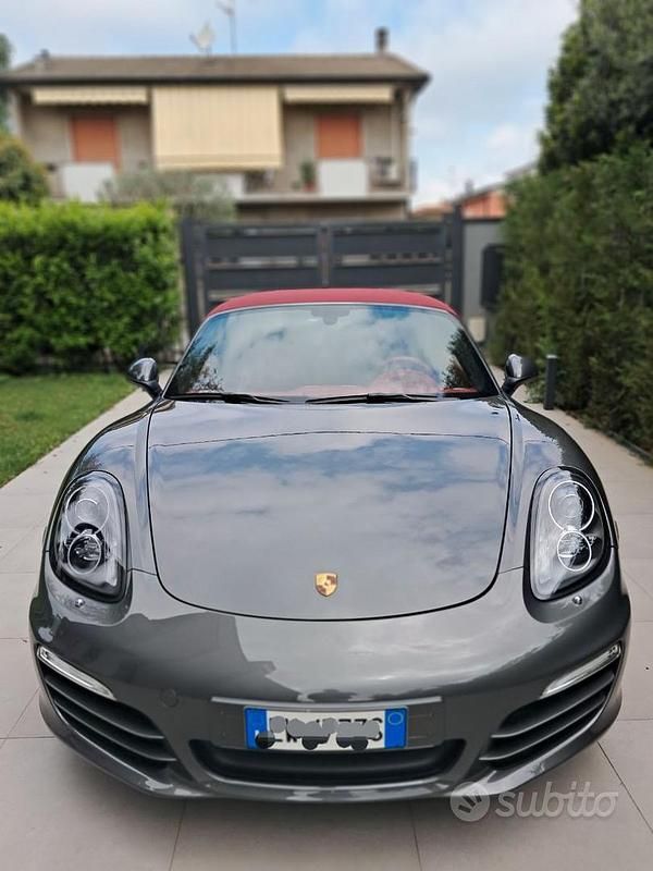 Usata Porsche Boxster 2013 Grigio Cabrio