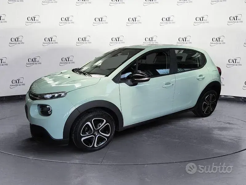 Usata Citroën C3 Feel 83 CV (61 kW) 2019 Blu Utilitaria