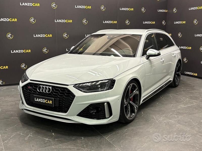 Bianco Usata 2021 Audi RS4 Station wagon | 53.900 € (Ottimo prezzo) - Immagine 1/4