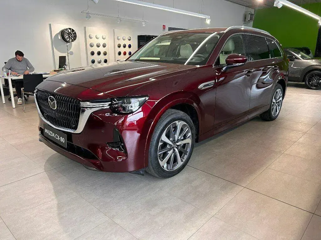 Usata Mazda CX-80 249 CV (183 kW) 2024 Artisan red SUV