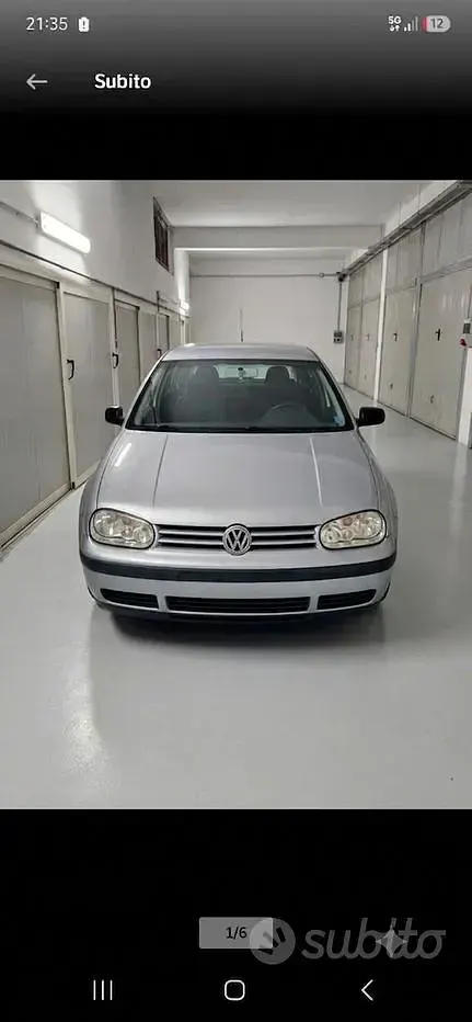 Usata VW Golf IV 101 CV (74 kW) 2004 Grigio Berlina