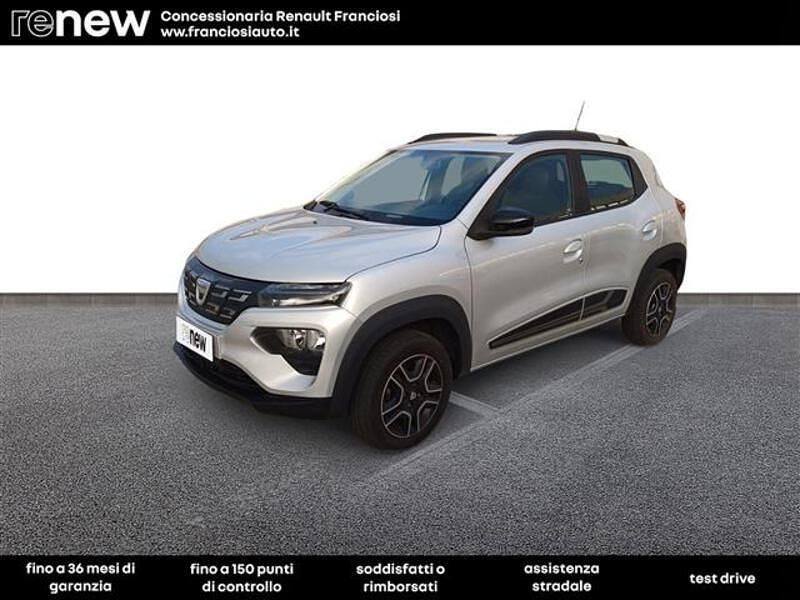 Usata Dacia Spring Comfort 33 kW (45 CV) 2023 Grigio chiaro Utilitaria