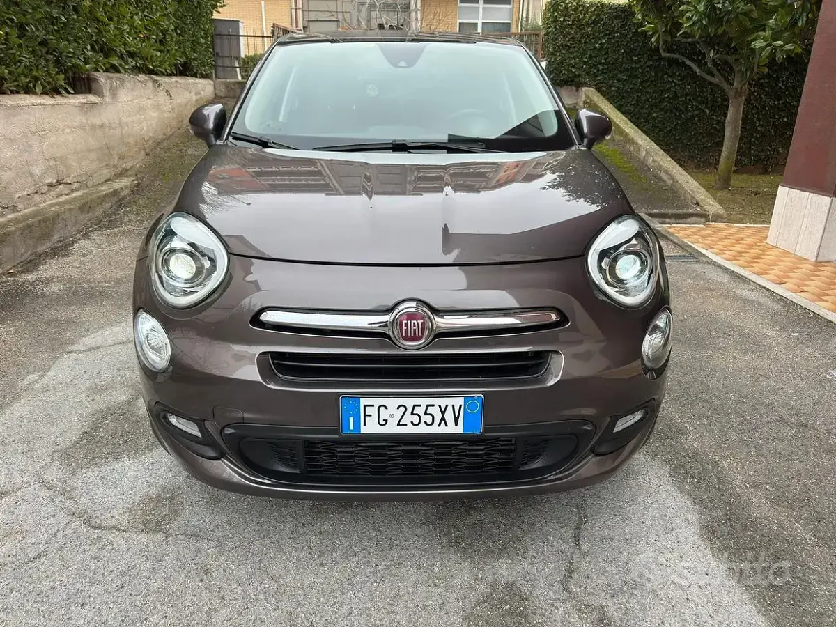 Usata Fiat 500X 95 CV (69 kW) 2017 Marrone SUV