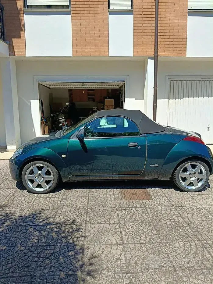 Usata Ford StreetKa 95 CV (69 kW) 2003 Verde Cabrio