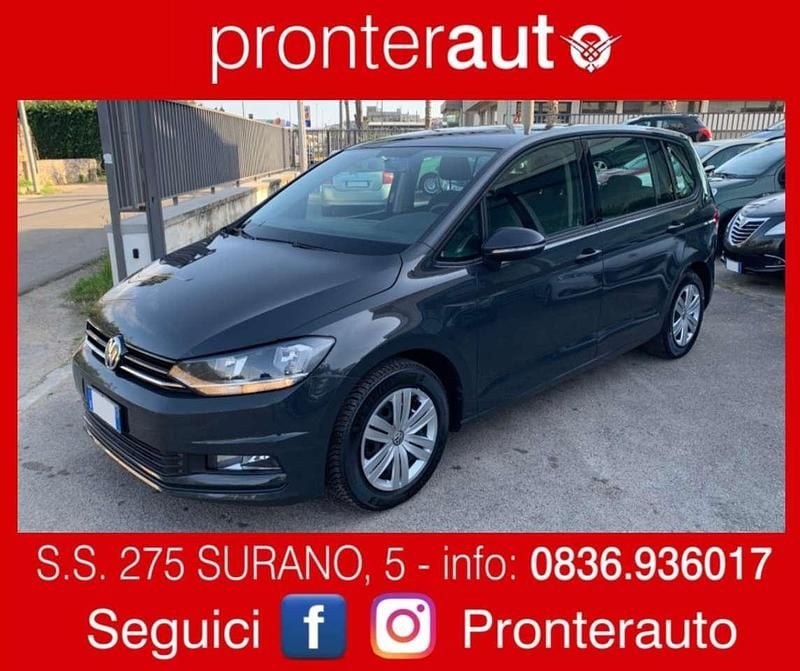 Usata VW Touran Executive 110 CV (80 kW) 2016 Grigio Monovolume