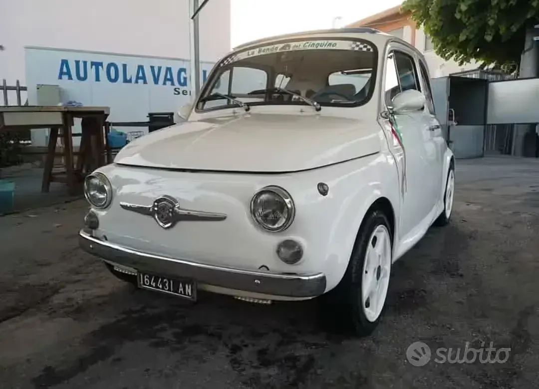 Usata Fiat 500 1970 Bianco Utilitaria