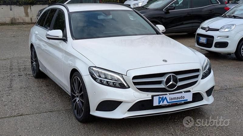 Usata Mercedes C180 Business 122 CV (89 kW) 2020 Bianco Station wagon