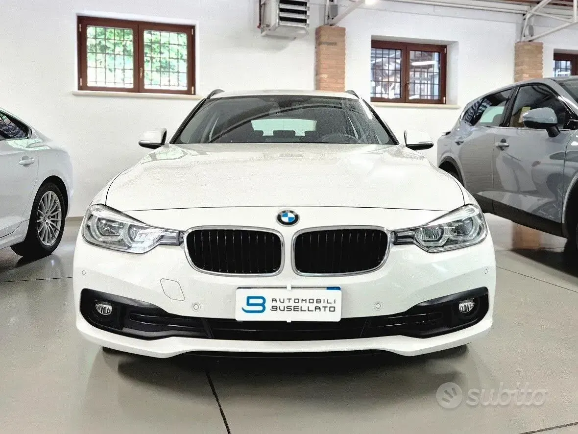 Usata BMW 318 Advantage 150 CV (110 kW) 2018 Bianco Station wagon