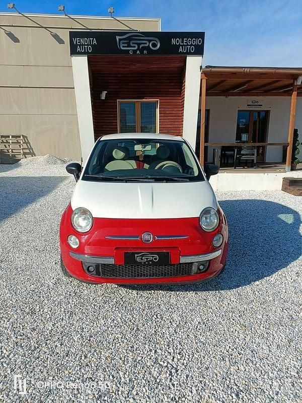 Usata Fiat 500 Lounge 69 CV (50 kW) 2011 Rosso Berlina