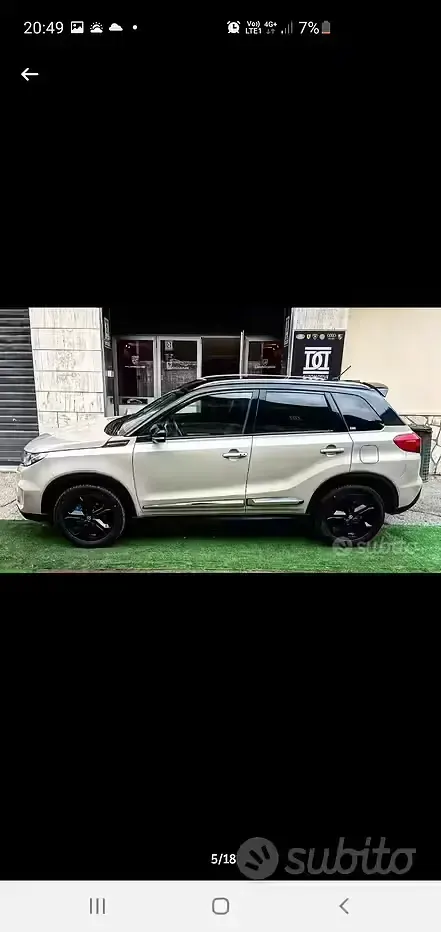 Usata Suzuki Vitara 120 CV (88 kW) 2017 Grigio SUV