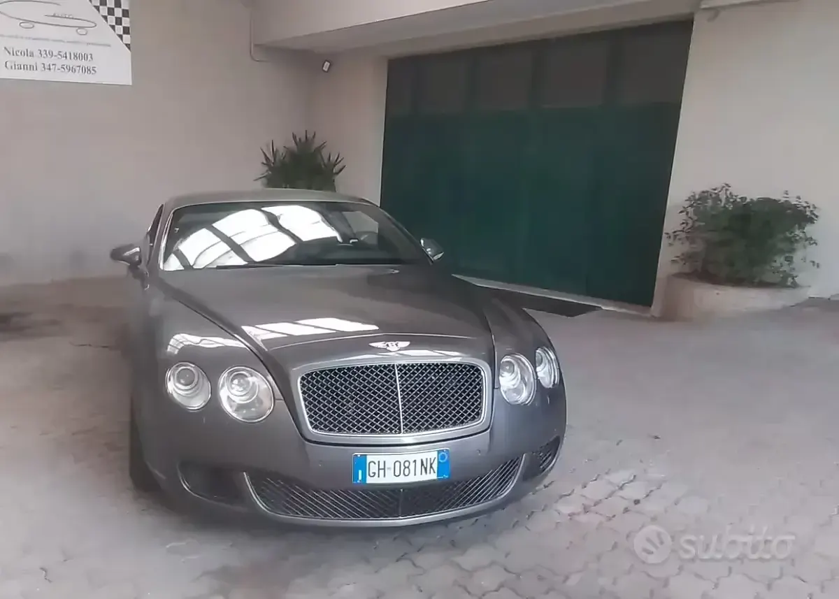 Usata Bentley Continental GT 610 CV (448 kW) 2009 Grigio Coupé