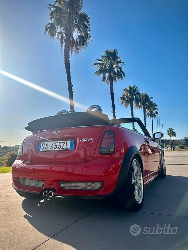 Usata Mini Cooper S Cabriolet 2007 Rosso Cabrio