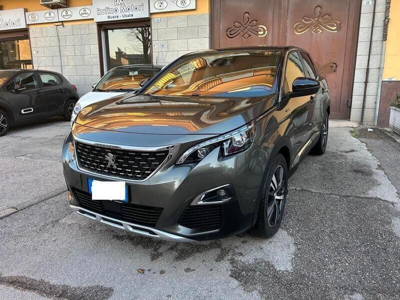Usata Peugeot 3008 GT-line 130 CV (95 kW) 2020 Grigio Station wagon