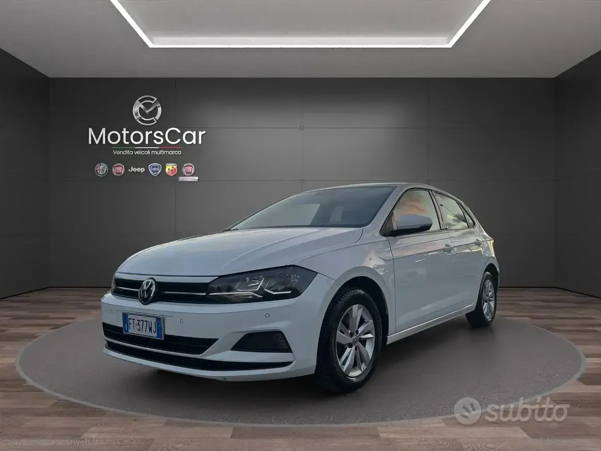 Usata VW Polo Comfortline 80 CV (58 kW) 2019 Bianco Utilitaria