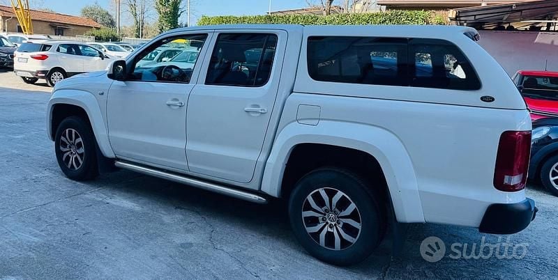 Usata VW Amarok 180 CV (132 kW) 2015 Bianco Pick-up