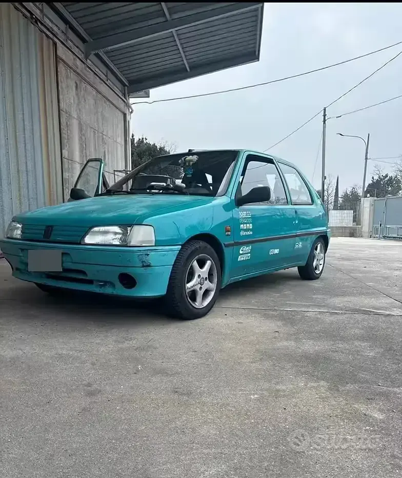 Usata Peugeot 106 50 CV (36 kW) 1995 Blu Utilitaria