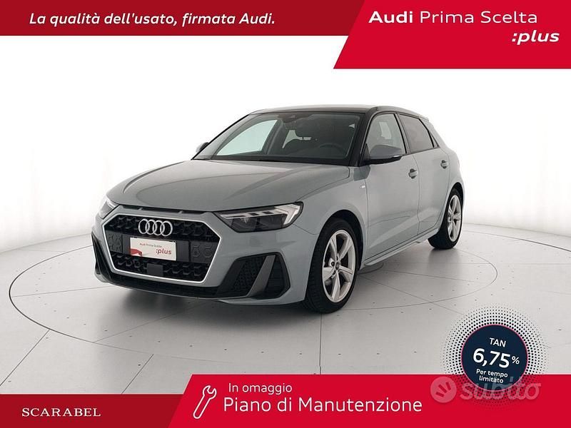 Grigio freccia perla nero mito Usata 2024 Audi A1 Sportback S-Line Due volumi | 27.900 € (Buon prezzo) - Immagine 1/4