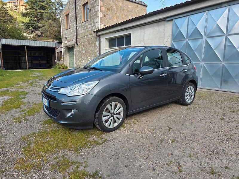 Usata Citroën C3 Exclusive 75 CV (55 kW) 2015 Grigio Berlina