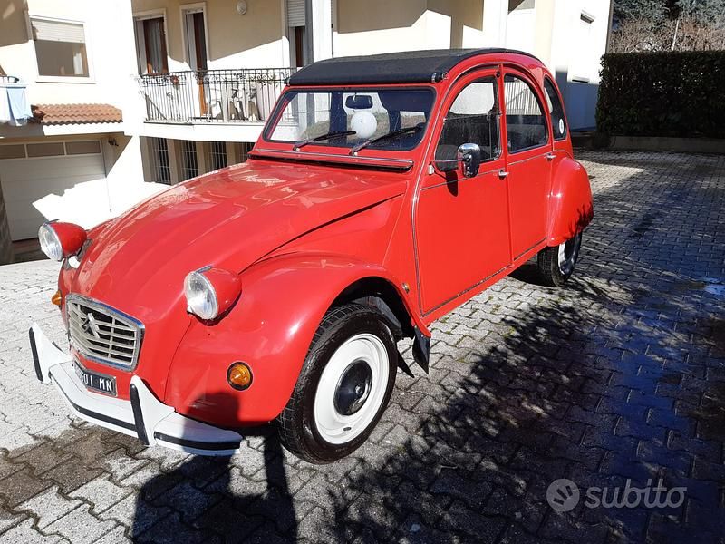 Usata Citroën 2CV 29 CV (21 kW) 1981 Rosso Berlina