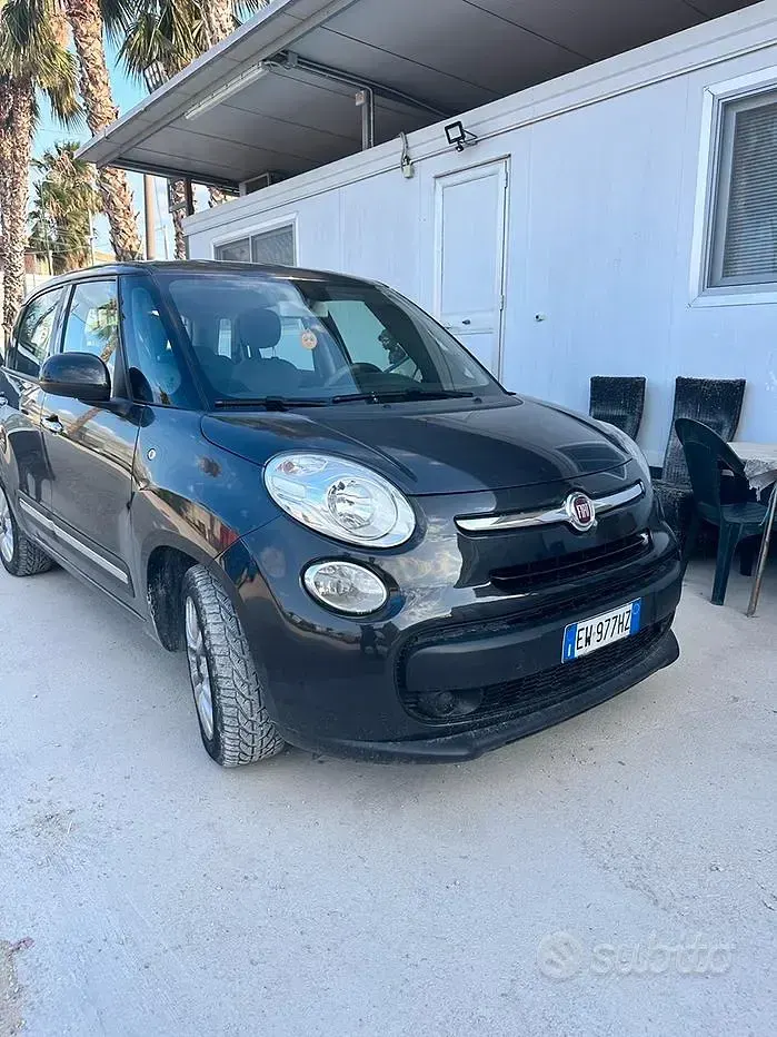Usata Fiat 500L 85 CV (62 kW) 2014 Nero Monovolume