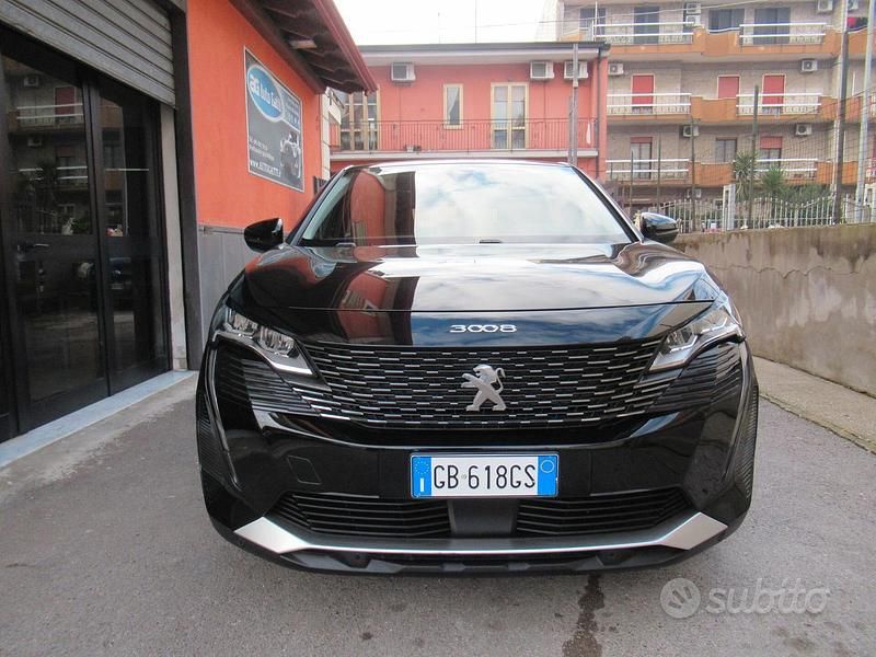 Usata Peugeot 3008 Allure 131 CV (96 kW) 2021 Nero SUV