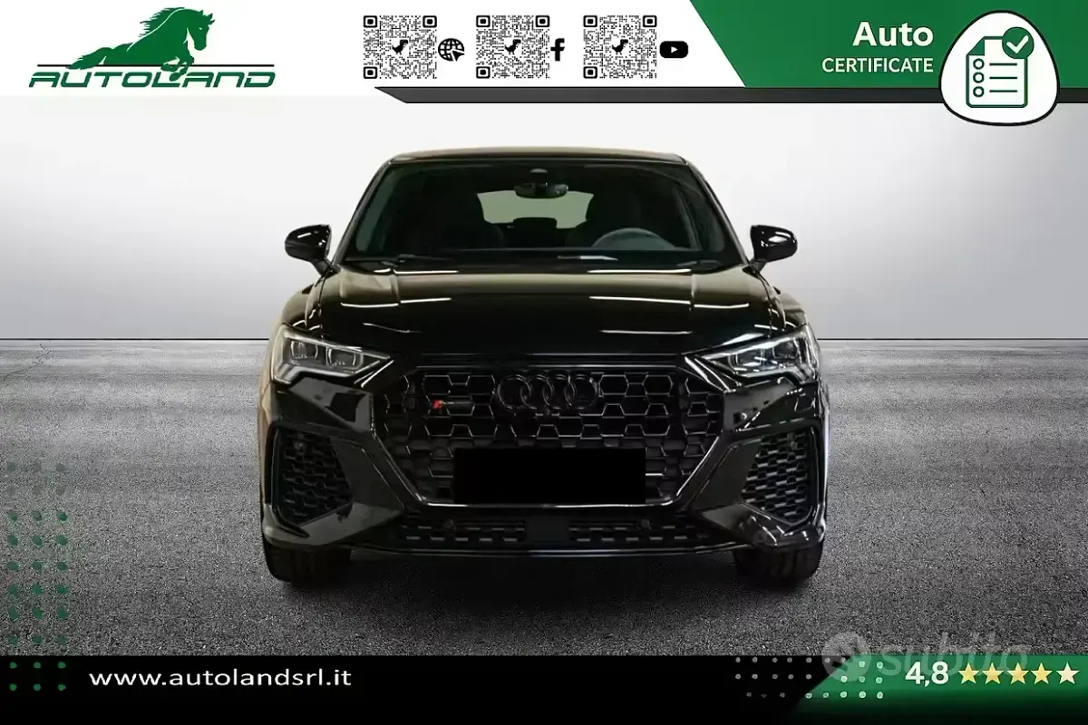 Usata Audi RS Q3 Ambiente 400 CV (294 kW) 2024 Nero SUV