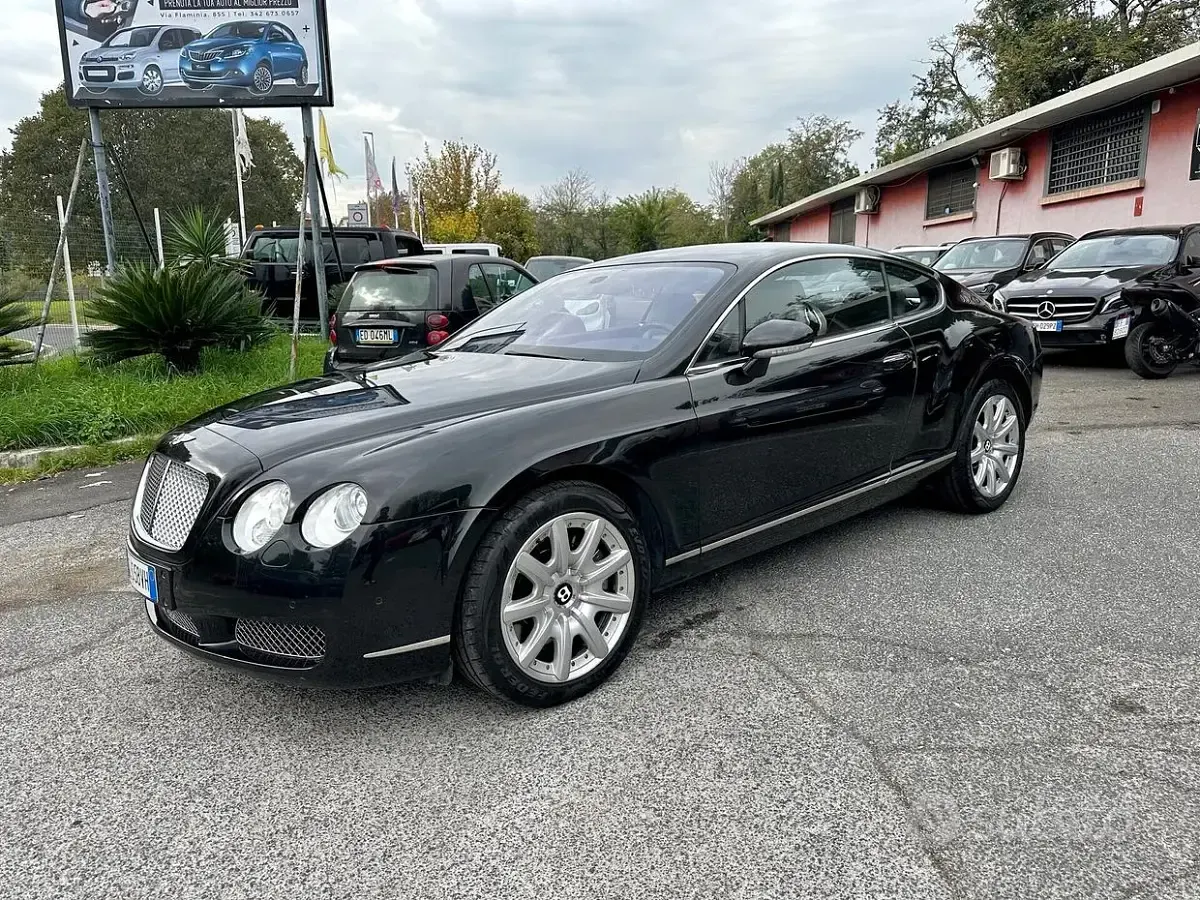 Usata Bentley Continental GT Mulliner 559 CV (411 kW) 2004 Nero metallizzato Coupé