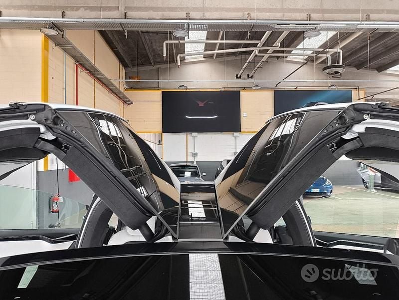 Bianco Usata 2020 Tesla Model X SUV | 39.000 € (Buon prezzo) - Immagine 1/4