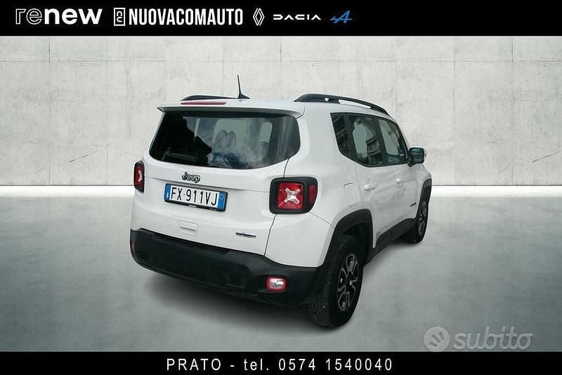 Usata Jeep Renegade Longitude 120 CV (88 kW) 2019 Bianco SUV