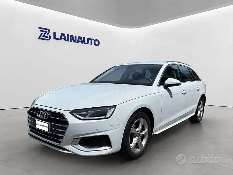 Usata Audi A4 Advanced Plus 136 CV (100 kW) 2020 Bianco Berlina
