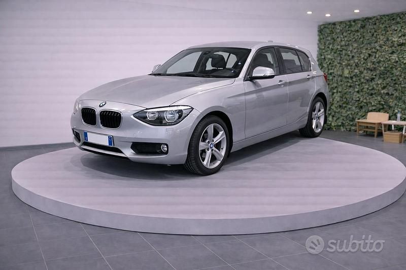 Usata BMW 118 Efficient Dynamics 143 CV (105 kW) 2013 Grigio Utilitaria