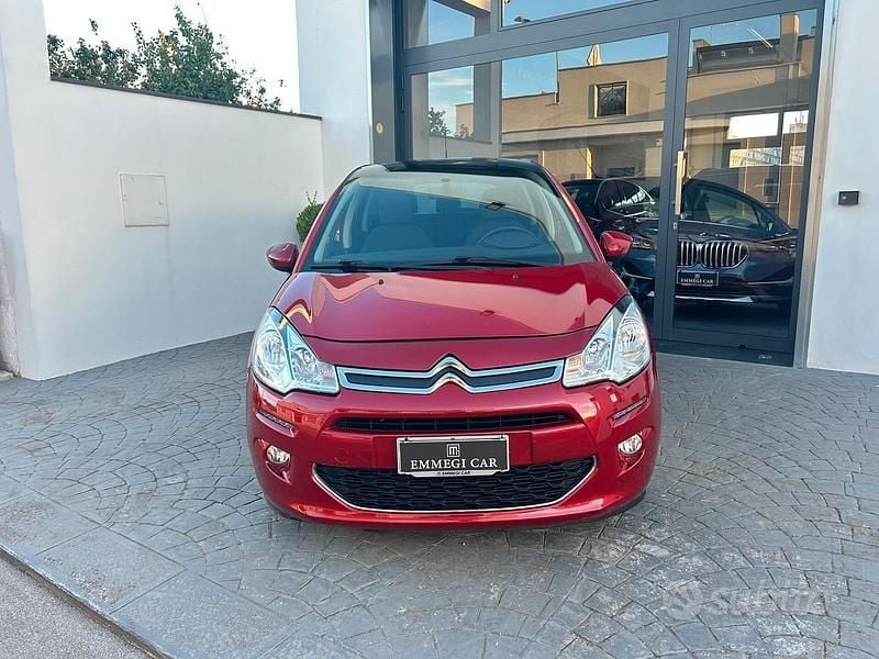 Usata Citroën C3 Exclusive 75 CV (55 kW) 2016 Rosso Berlina