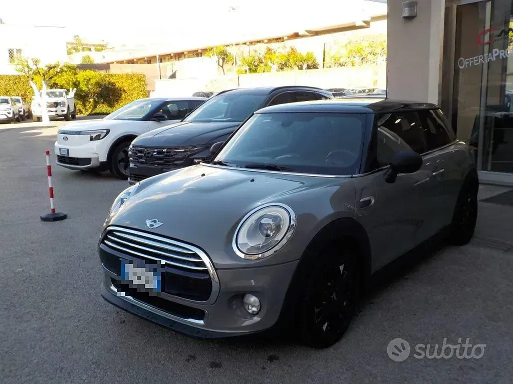 Usata Mini Cooper D 116 CV (85 kW) 2015 Grigio Utilitaria