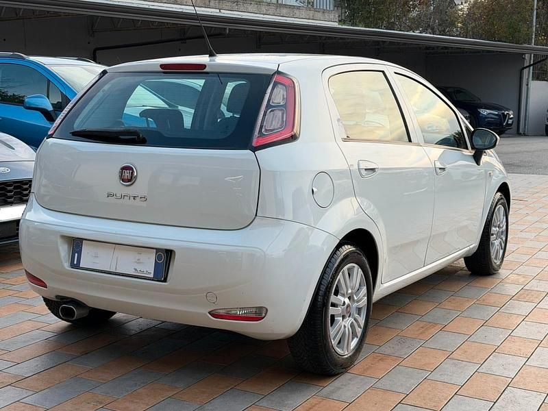 Usata Fiat Punto Lounge 74 CV (54 kW) 2015 Bianco Utilitaria
