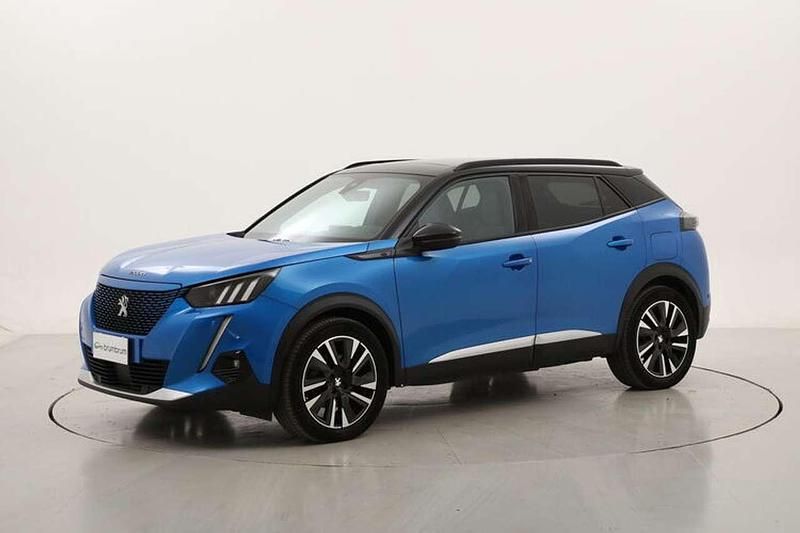Usata Peugeot e-2008 GT 56 kW (77 CV) 2020 Blu SUV
