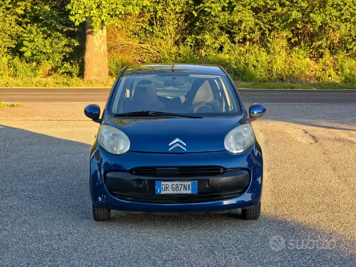 Usata Citroën C1 68 CV (50 kW) 2008 Blu Utilitaria