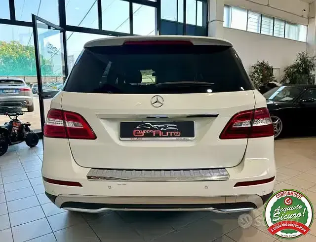 Usata Mercedes ML250 204 CV (150 kW) 2013 Bianco SUV