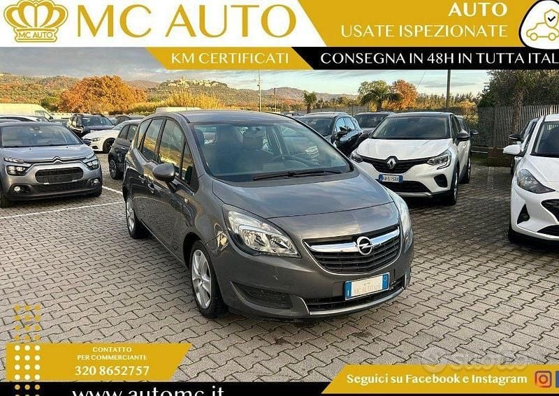 Grigio scuro Usata 2017 Opel Meriva Monovolume | 5499 € (Ottimo prezzo) - Immagine 1/4