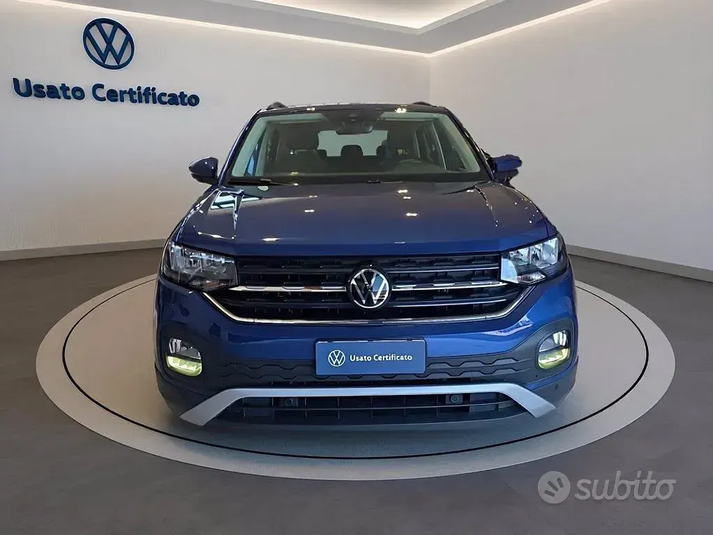 Usata VW T-Cross Style 95 CV (69 kW) 2022 Blue reef metalizzato SUV