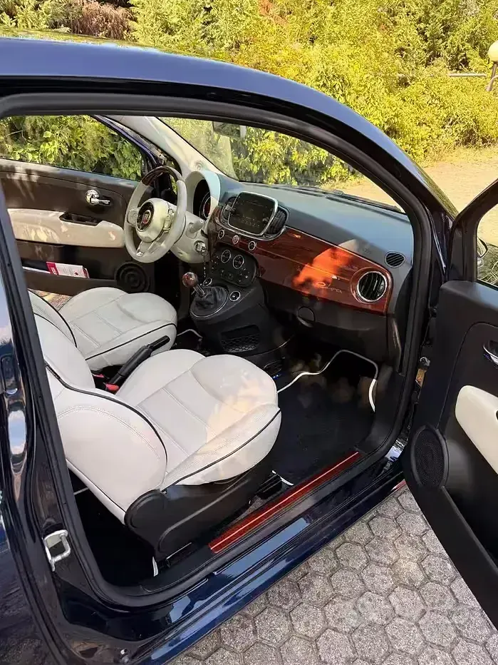 Usata Fiat 500 Riva 95 CV (69 kW) 2017 Bluazzurro Berlina