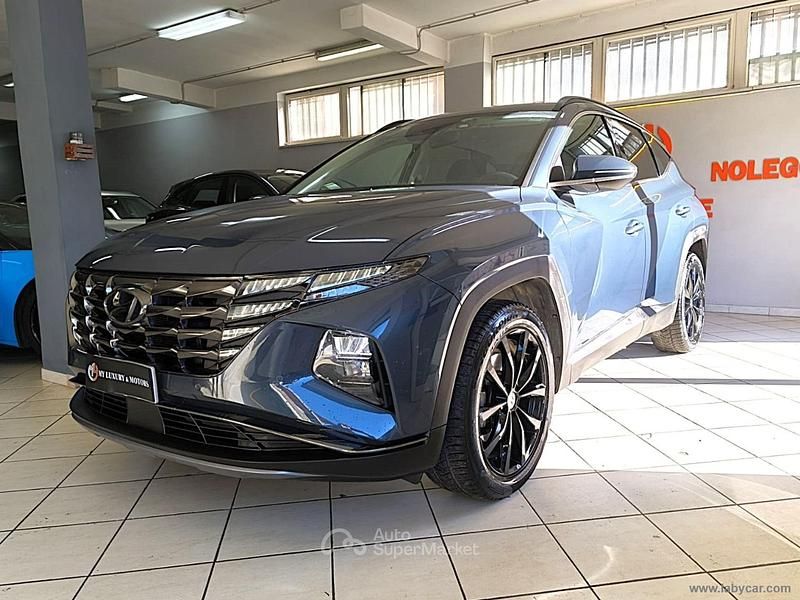 Usata Hyundai Tucson 180 CV (132 kW) 2021 Blu SUV