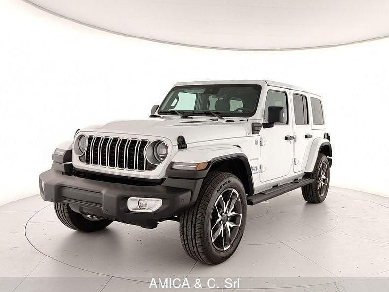 Nuova Jeep Wrangler Sahara 380 CV (279 kW) 2025 Bianco SUV