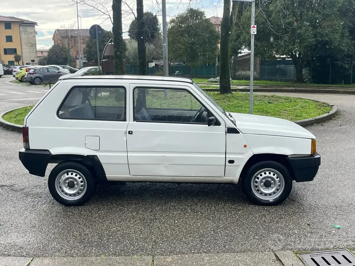 Usata Fiat Panda 2001 Bianco Utilitaria