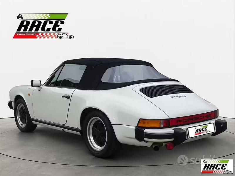 Usata Porsche 911 190 CV (139 kW) 1983 Bianco Cabrio
