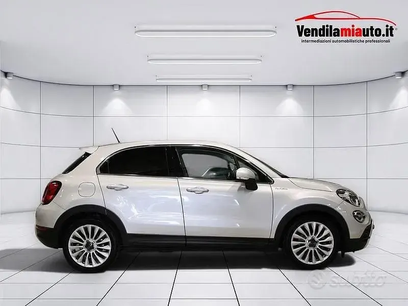 Usata Fiat 500X Cross 150 CV (110 kW) 2018 Argento SUV