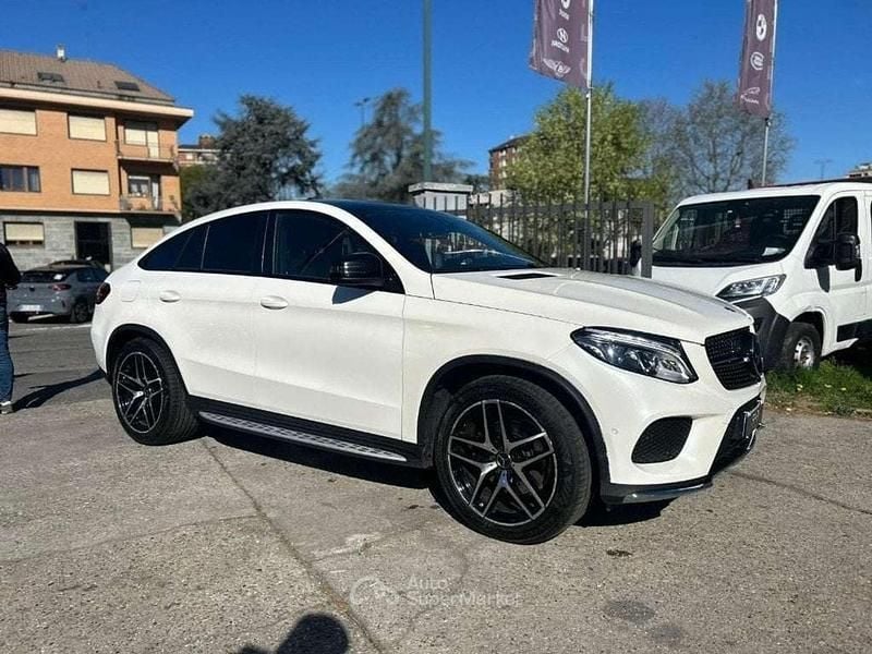 Usata Mercedes GLE350 Premium 258 CV (189 kW) 2017 Bianco Coupé